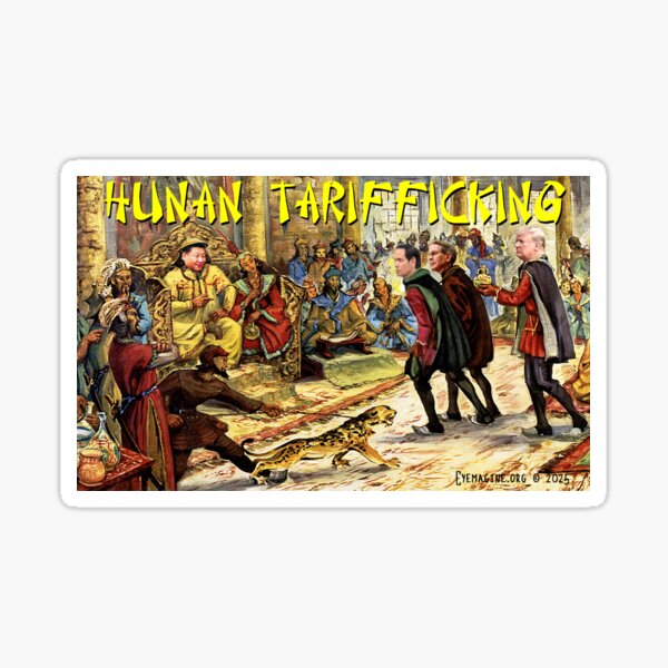 Hunan Tarifficking Sticker