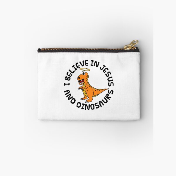 Item preview, I Believe In Jesus And Dinosaurs, Christian Church Funny (Orange) designed and sold by doodlerob.