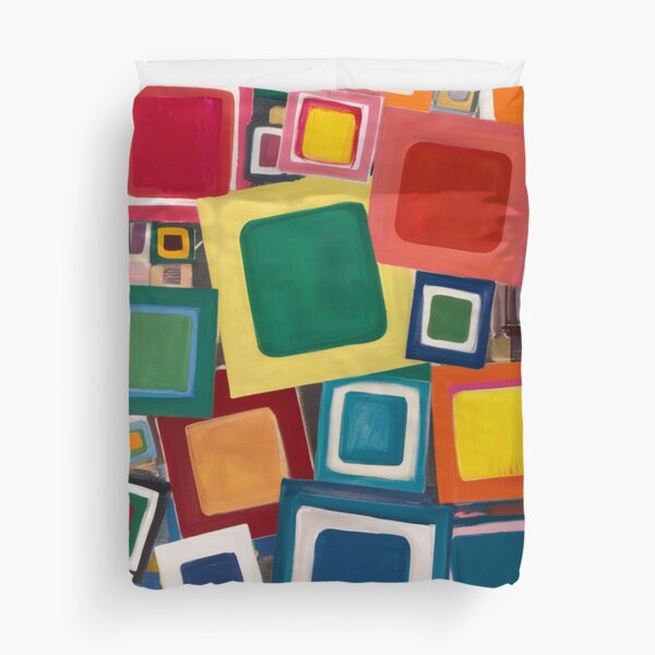 Item preview, Squares - Abstract designed and sold by whitecat23.