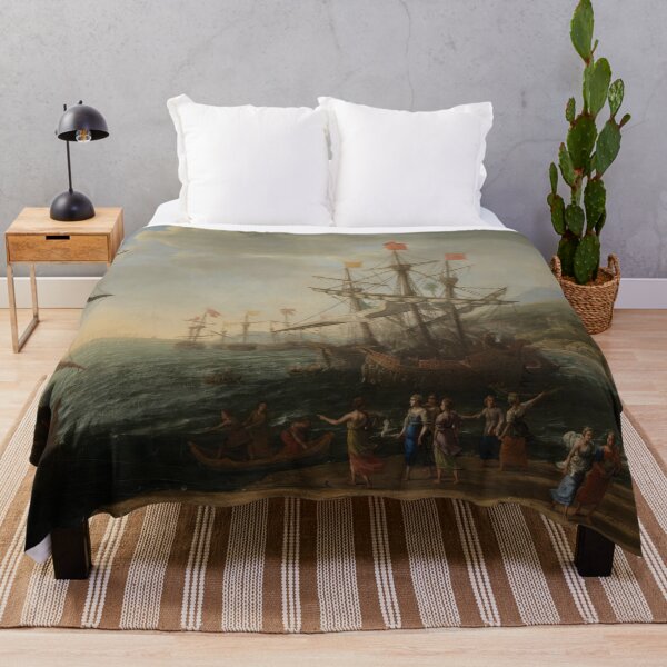 Item preview, The Trojan Women Setting Fire to Their Fleet by Claude Lorrain (Claude Gellée) designed and sold by stevepmp.