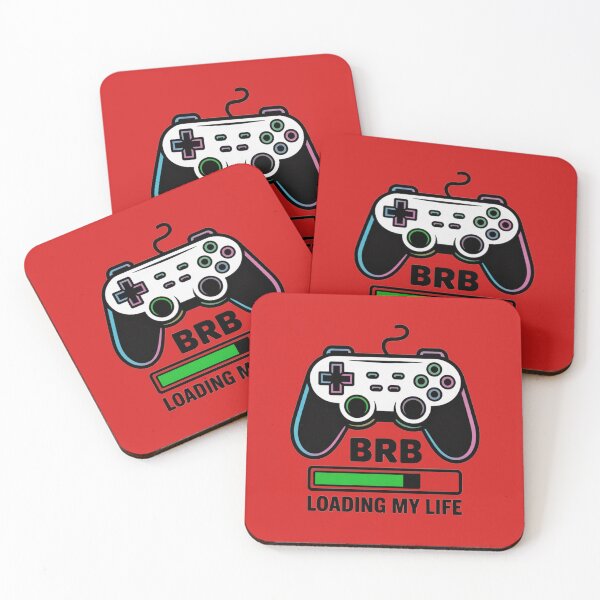 Item preview, BRB Loading My Life - Press Start to Continue Life  designed and sold by PatrykT94.
