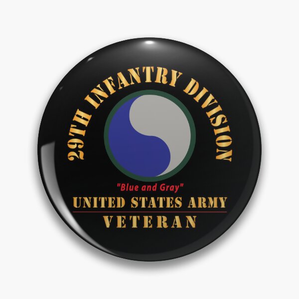 Item preview, Army - SSI - 29th Infantry Division - Blue and Gray- US Army Veteran X 300 designed and sold by Military Insignia Products.