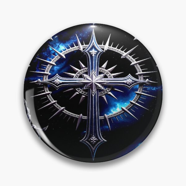 Item preview, Celestial Gothic Cross Mandala designed and sold by Exodoi.