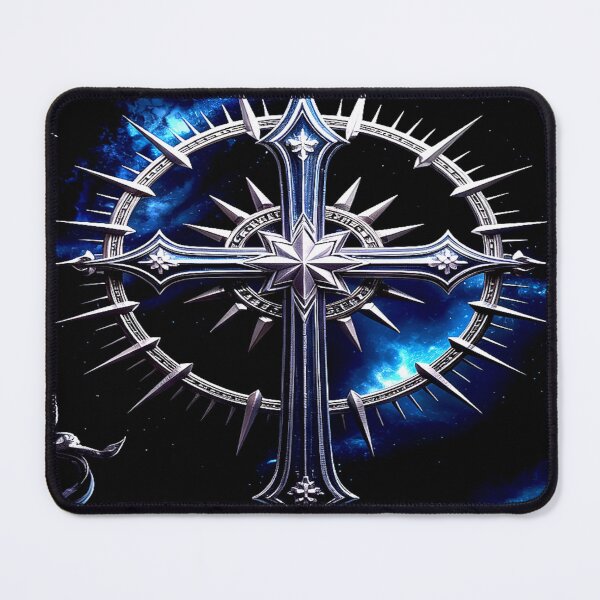 Item preview, Celestial Gothic Cross Mandala designed and sold by Exodoi.