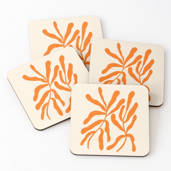 Item preview, Orange Stylized Branches designed and sold by wackapacka.