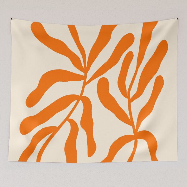 Item preview, Orange Stylized Branches designed and sold by wackapacka.