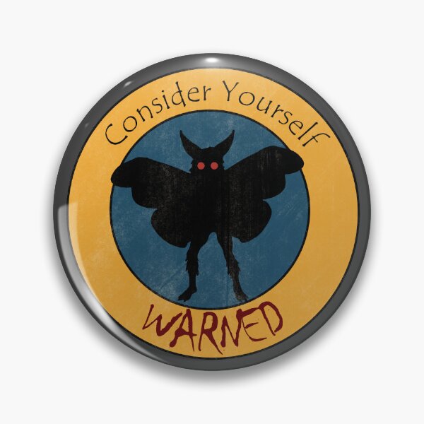 Item preview, Mothman Warned You designed and sold by ArtOfLoveBots.