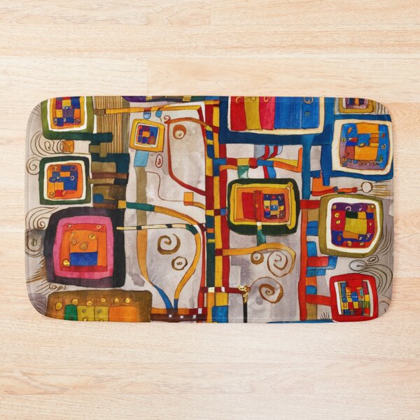 Item preview, Crazy Abstract Squares designed and sold by whitecat23.