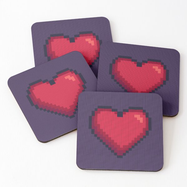 Item preview, Pixelated Heart – Retro Gaming Love designed and sold by SpectrumCreations.