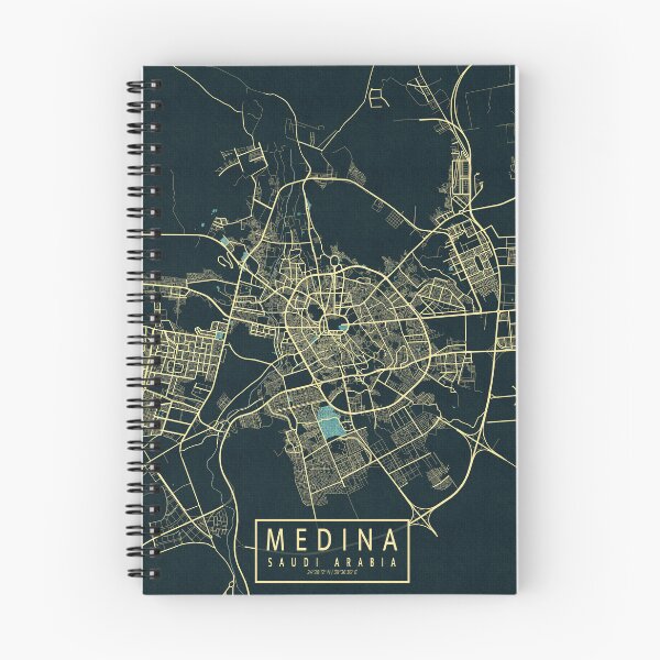 Item preview, Medina City Map of Saudi Arabia - Summer designed and sold by deMAP.