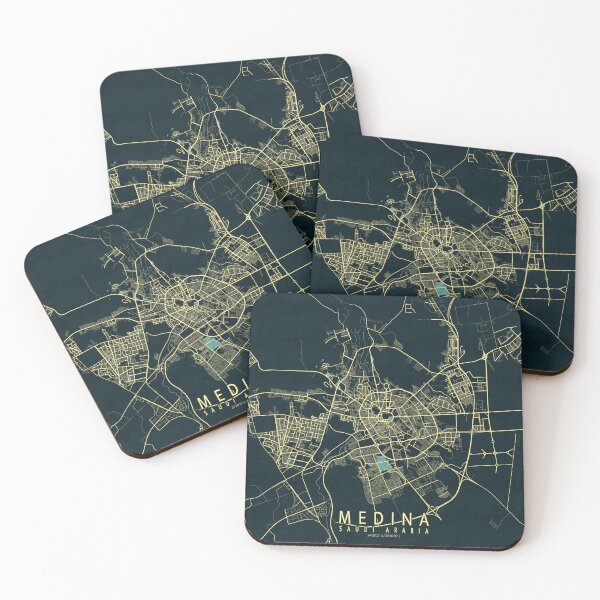 Item preview, Medina City Map of Saudi Arabia - Summer designed and sold by deMAP.