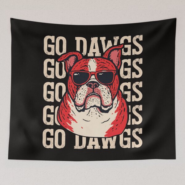 Item preview, Retro Bulldogs Name Go Dawgs style Classic Gifts For Men Women Kids designed and sold by ArmyAbodo.