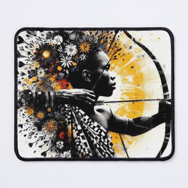 Item preview, The Archer, African Tribal Art Style designed and sold by Shs-Kenya.