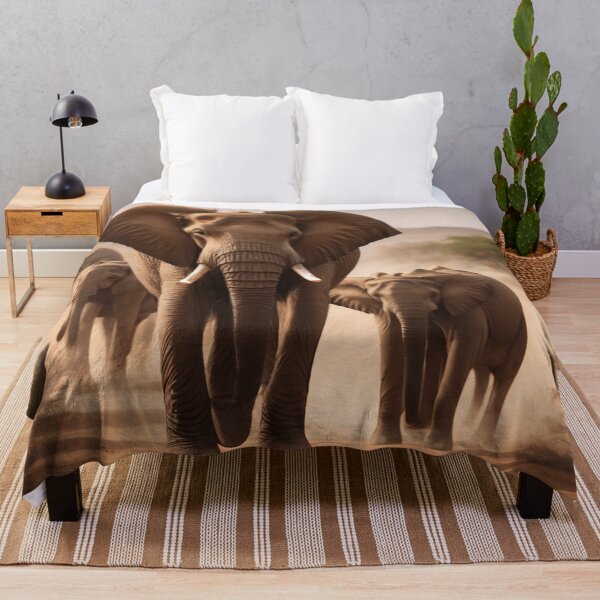 Item preview, African Elephant Herd designed and sold by DesignerChic111.