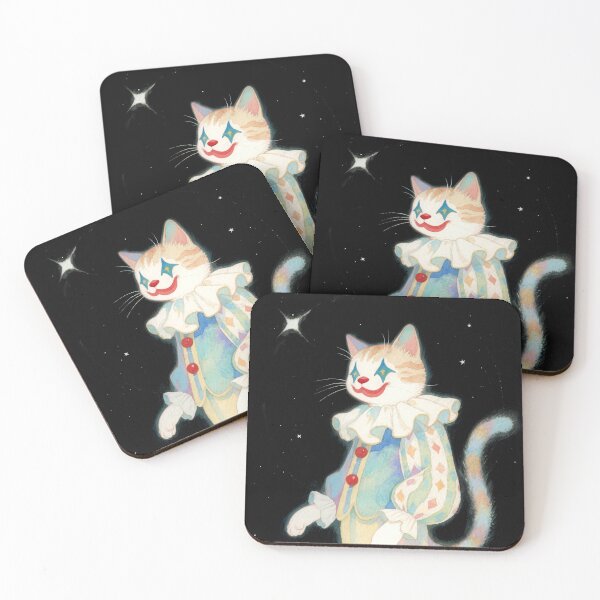 Item preview, Whimsical Cat Clown designed and sold by Kayslab.