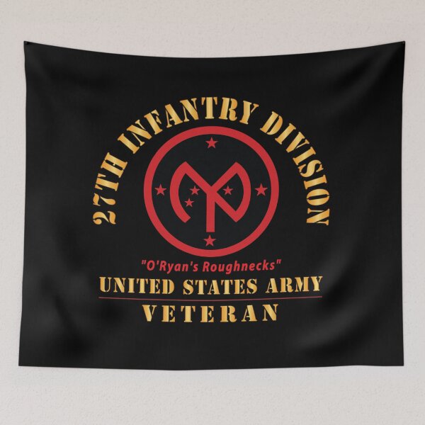 Item preview, Army - SSI - 27th Infantry Division - O'Ryan's Roughnecks - US Army Veteran X 300 designed and sold by Military Insignia Products.