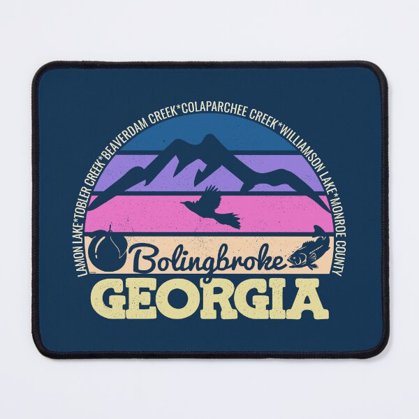 Item preview, Bolingbroke Georgia Sunset Retro Vintage Local Pride Logo designed and sold by CRHPOD20.