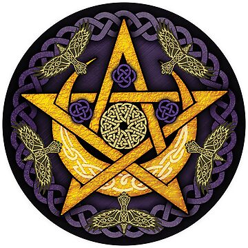Artwork thumbnail, Purple Pentacle by TheMoonlightShop