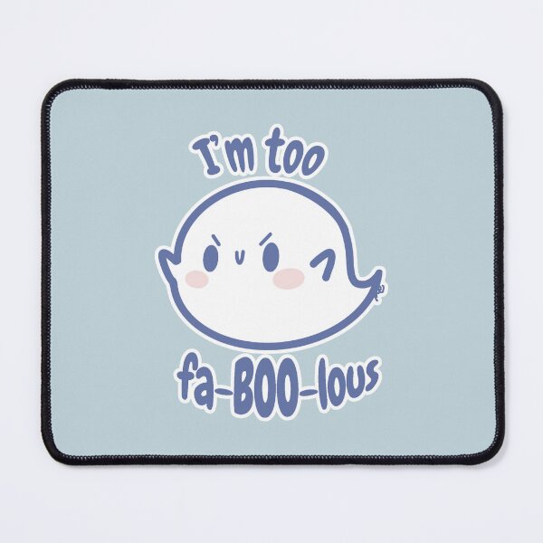 Item preview, Fa-Boo-Lou’s Ghost Illustration | Cute Halloween Pun designed and sold by Sugar-Bubbles.