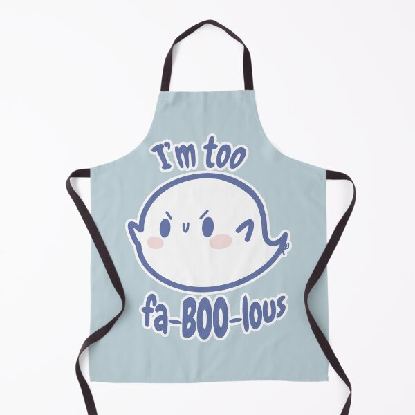 Item preview, Fa-Boo-Lou’s Ghost Illustration | Cute Halloween Pun designed and sold by Sugar-Bubbles.