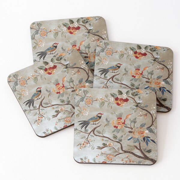 Item preview, Antique Floral Birds Rug designed and sold by GrinGalore.