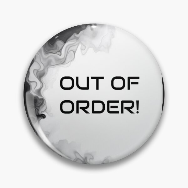 Item preview, Out of order designed and sold by Conteceres.
