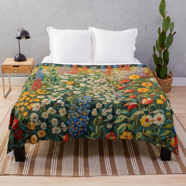 Item preview, Flower Garden - Gustav Klimt designed and sold by maniacfitness.