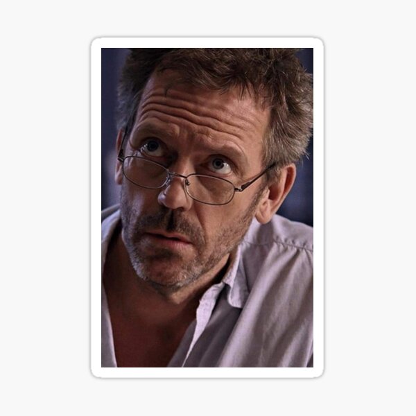 Item preview, Cute Gregory House with Glasses designed and sold by EarwigDesigns.