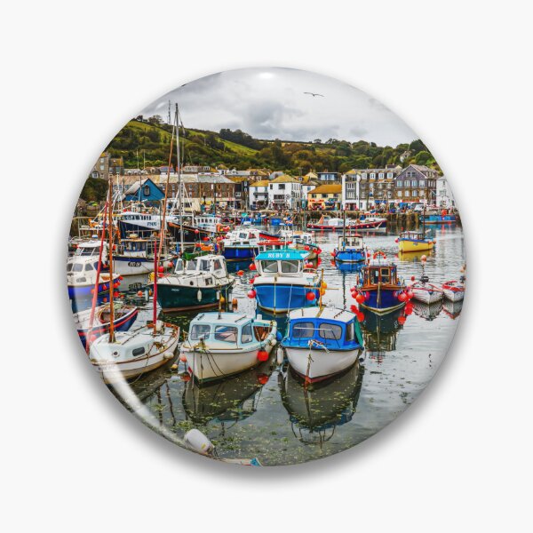Item preview, Mevagissey Harbour Boats, Cornwall, England designed and sold by Paul Thompson Photography.