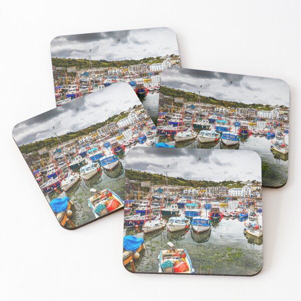 Item preview, Mevagissey Harbour Boats, Cornwall, England designed and sold by Paul Thompson Photography.