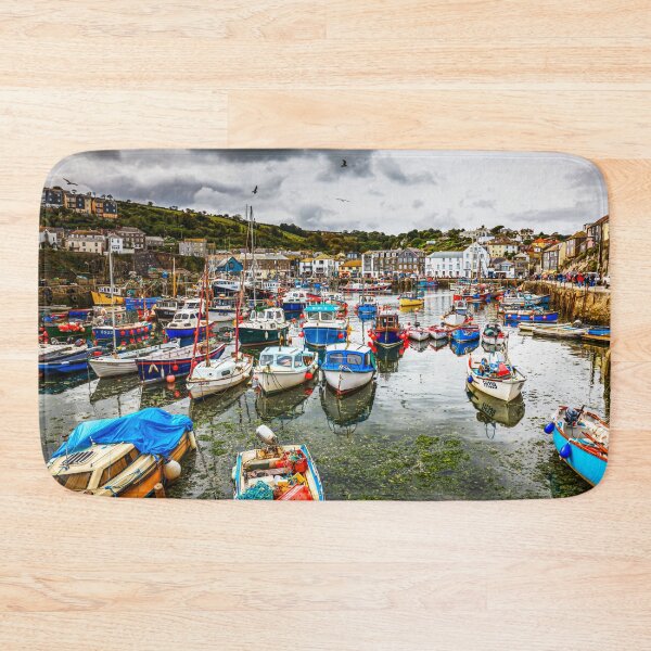 Item preview, Mevagissey Harbour Boats, Cornwall, England designed and sold by Paul Thompson Photography.
