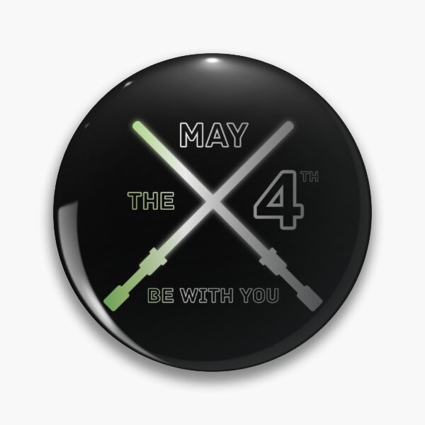 Item preview, May the 4th Be With You, Aromantic pride flag graphic, Lightsaber Rainbow colors and text graphic, May the Fourth, Space,  designed and sold by PrideBeProud.