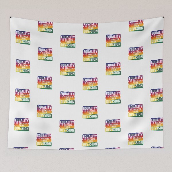 Item preview, Equality is Greater Than Division designed and sold by LewpyG.