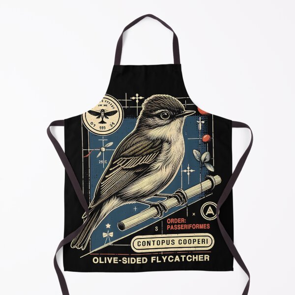 Item preview, Olive-sided Flycatcher 8 designed and sold by theAVIARY7.