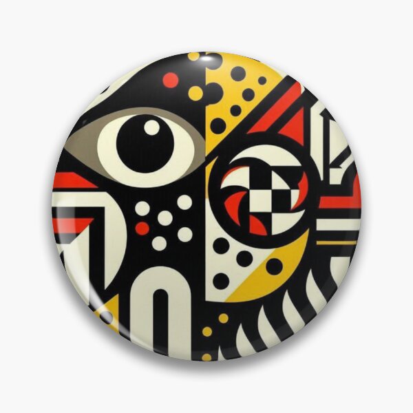 Item preview, "Bold Cubist Expression – Fernand Léger Inspired Art" designed and sold by TwoDotsStudio.