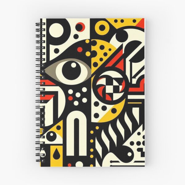 Item preview, "Bold Cubist Expression – Fernand Léger Inspired Art" designed and sold by TwoDotsStudio.