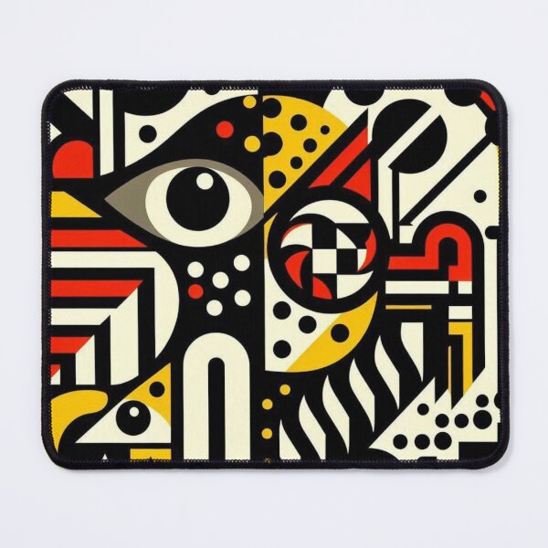 Item preview, "Bold Cubist Expression – Fernand Léger Inspired Art" designed and sold by TwoDotsStudio.