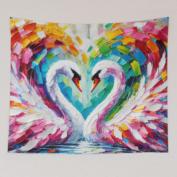 Item preview, Swans in Love designed and sold by Eric Nagel.