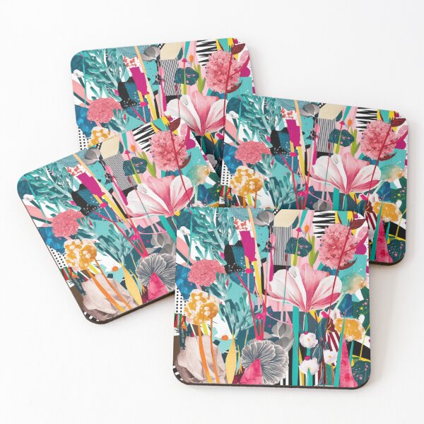 Item preview, Pink Floral Collage designed and sold by whitecat23.