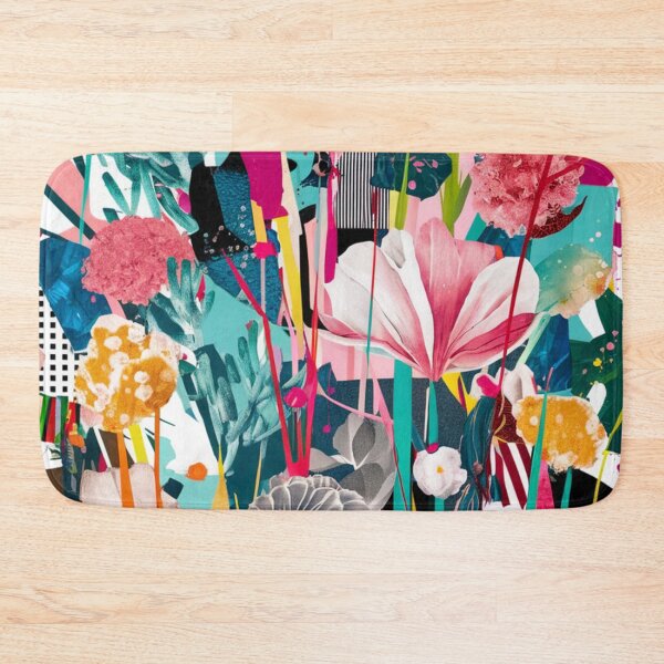 Item preview, Pink Floral Collage designed and sold by whitecat23.