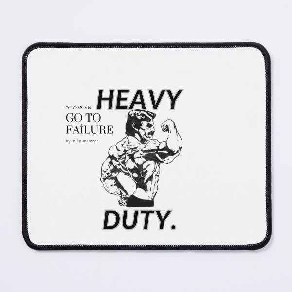 Item preview, Heavy Duty Gym Design – Retro Bodybuilding Fitness Art designed and sold by HYSTOREGYMWEAR.