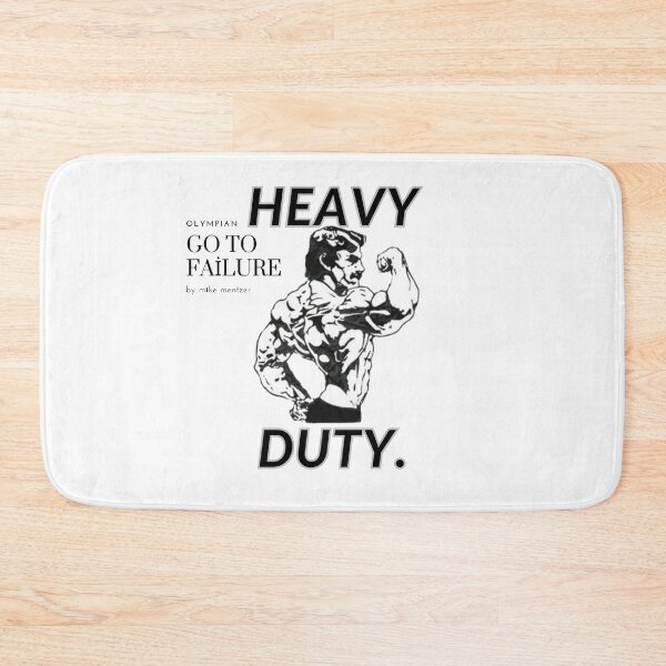 Item preview, Heavy Duty Gym Design – Retro Bodybuilding Fitness Art designed and sold by HYSTOREGYMWEAR.