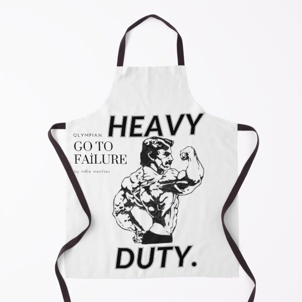 Item preview, Heavy Duty Gym Design – Retro Bodybuilding Fitness Art designed and sold by HYSTOREGYMWEAR.