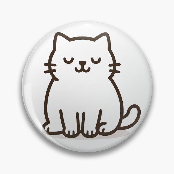 Item preview, Minimalist cute cat designed and sold by Lksrkr.