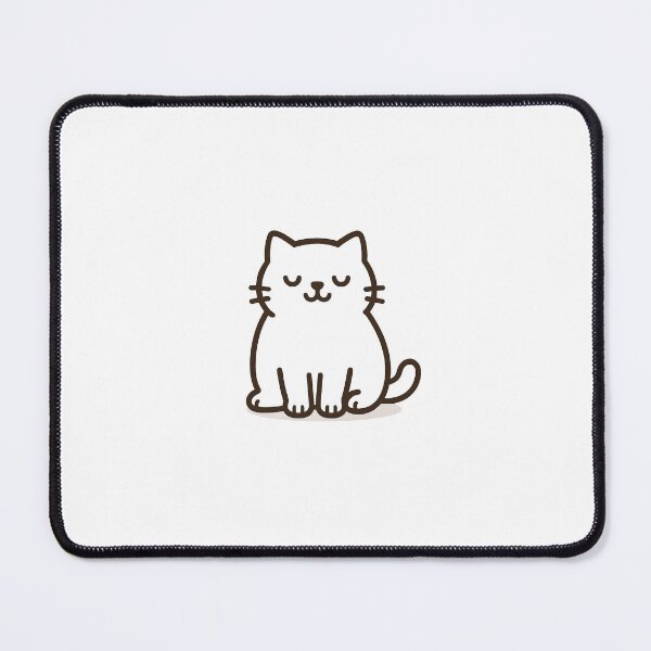 Item preview, Minimalist cute cat designed and sold by Lksrkr.