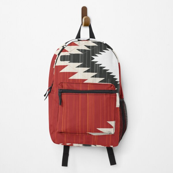 Item preview, Red geometric pattern designed and sold by Miza Drops.