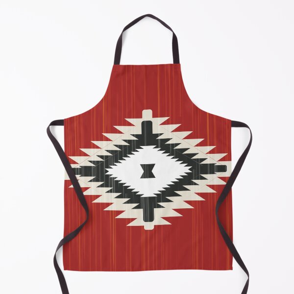 Item preview, Red geometric pattern designed and sold by Miza Drops.