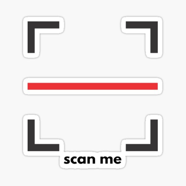 Item preview, Scan me gift idea designed and sold by HappyHuesPrints.