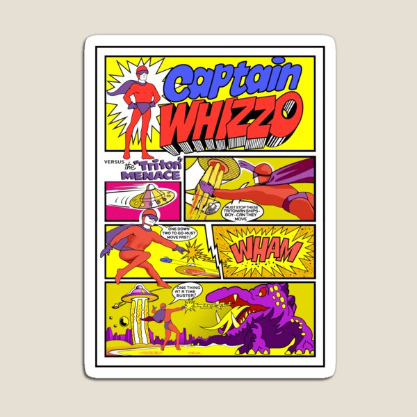 Item preview, Captain Whizzo  designed and sold by Irish-Nostalgia.