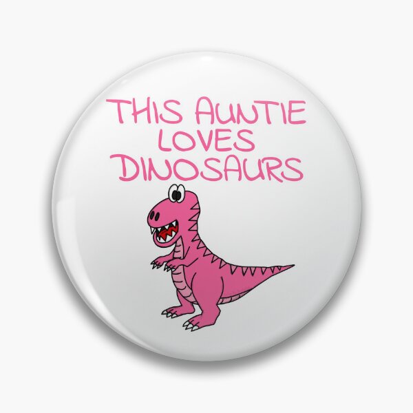 Item preview, This Auntie Loves Dinosaurs, T-Rex Funny designed and sold by doodlerob.